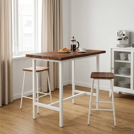 Rektangulært Bordplade 100 x 50 x 3,5 cm Rektangulær Mørk Brun