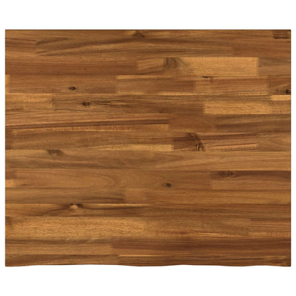 Rektangulært Bordplade 90 x 50 x 3,5 cm Rektangulær Naturfarvet