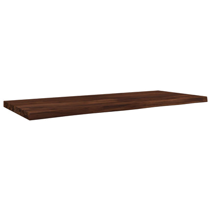 Rektangulært Bordplade 100 x 50 x 3,5 cm Rektangulær Mørk Brun