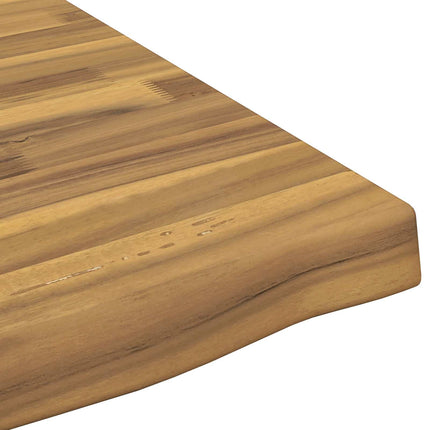 Rektangulært Bordplade 90 x 50 x 3,5 cm Rektangulær Hvid