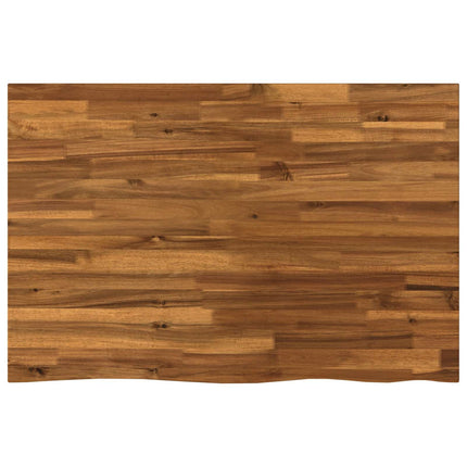 Rektangulært Bordplade 90 x 50 x 3,5 cm Rektangulær Naturfarvet