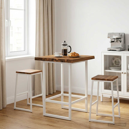 Rektangulært Bordplade 60 x 60 x 3,5 cm Firkantet Naturfarvet