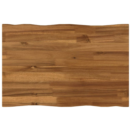 Rektangulært Bordplade 90 x 50 x 3,5 cm Rektangulær Naturfarvet