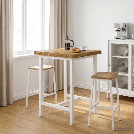 Rektangulært Bordplade 90 x 50 x 3,5 cm Rektangulær Hvid
