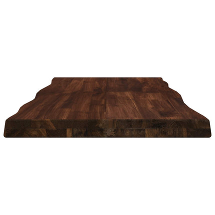 Rektangulært Bordplade 90 x 50 x 3,5 cm Rektangulær Mørk Brun