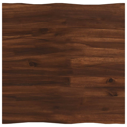 Rektangulært Bordplade 60 x 60 x 3,5 cm Firkantet Mørk Brun