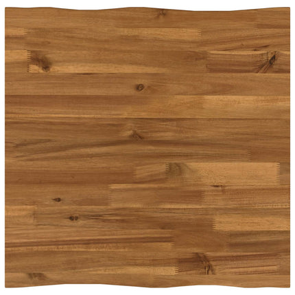 Rektangulært Bordplade 60 x 60 x 3,5 cm Firkantet Naturfarvet