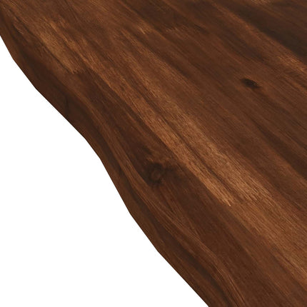 Rektangulært Bordplade 90 x 50 x 3,5 cm Rektangulær Mørk Brun