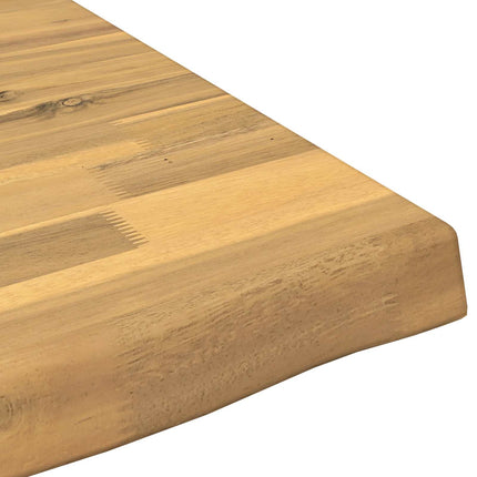 Rektangulært Bordplade 80 x 80 x 3,5 cm Firkantet Hvid