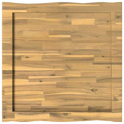 Rektangulært Bordplade 80 x 80 x 3,5 cm Firkantet Hvid