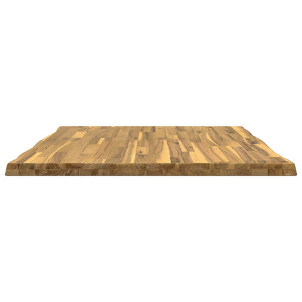 Rektangulært Bordplade 80 x 80 x 3,5 cm Firkantet Hvid