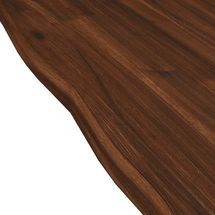 Rektangulært Bordplade 90 x 90 x 3,5 cm Firkantet Mørk Brun