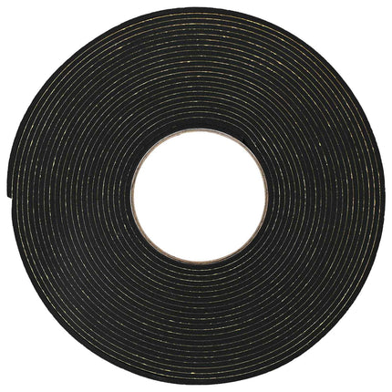 Selvklæbende skum tape 10 pcs Sort 15mm x 10m CR Skum