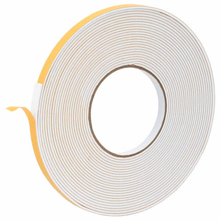 Selvklæbende skum tape 5 pcs Hvid 10 mm x 10 m CR Skum