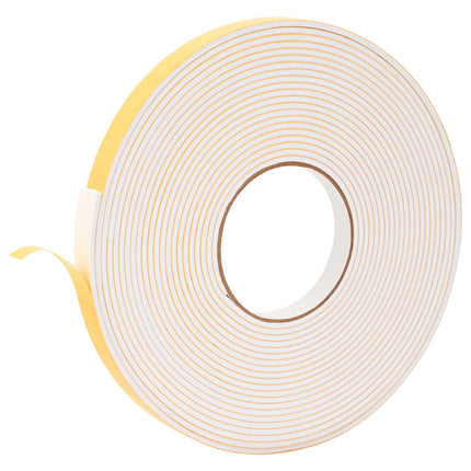 Selvklæbende skum tape 5 pcs Hvid 10 mm x 10 m CR Skum