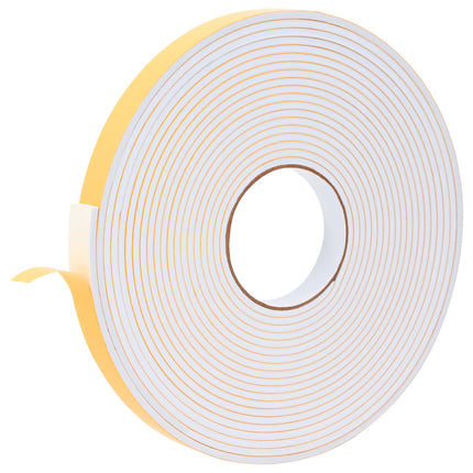 Selvklæbende skum tape 10 pcs Hvid 20mm x 10m CR Skum