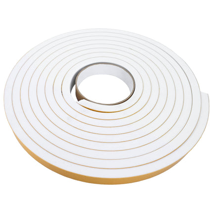Selvklæbende skum tape 4 pcs Hvid 20mm x 5m CR Skum