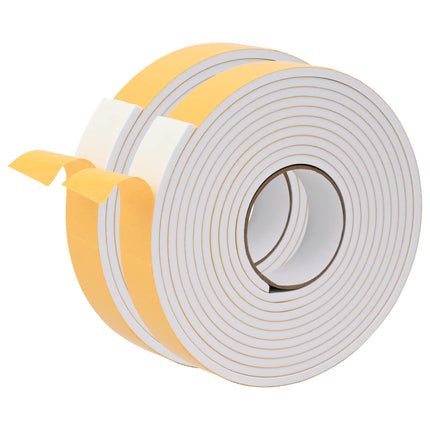 Selvklæbende skum tape 2 pcs Hvid 30 mm x 5 m CR Skum