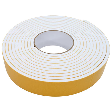 Selvklæbende skum tape 2 pcs Hvid 30mm x 5m CR Skum