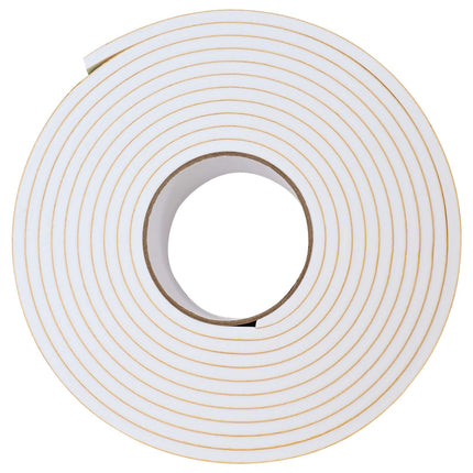 Selvklæbende skum tape 2 pcs Hvid 40mm x 5m CR Skum