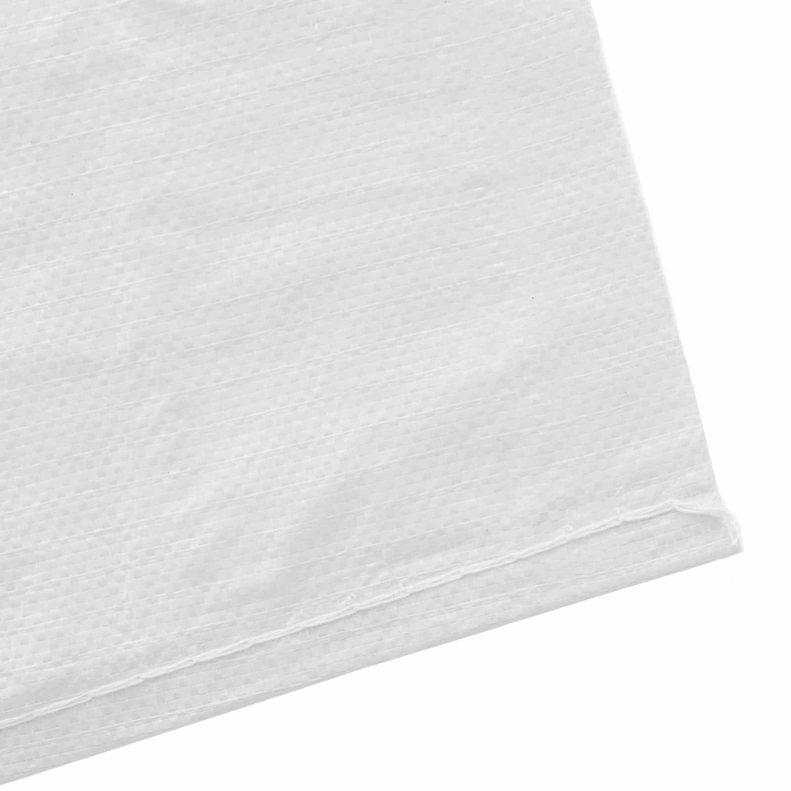Vevde sække 10 pcs Hvid 60 x 110 cm PP
