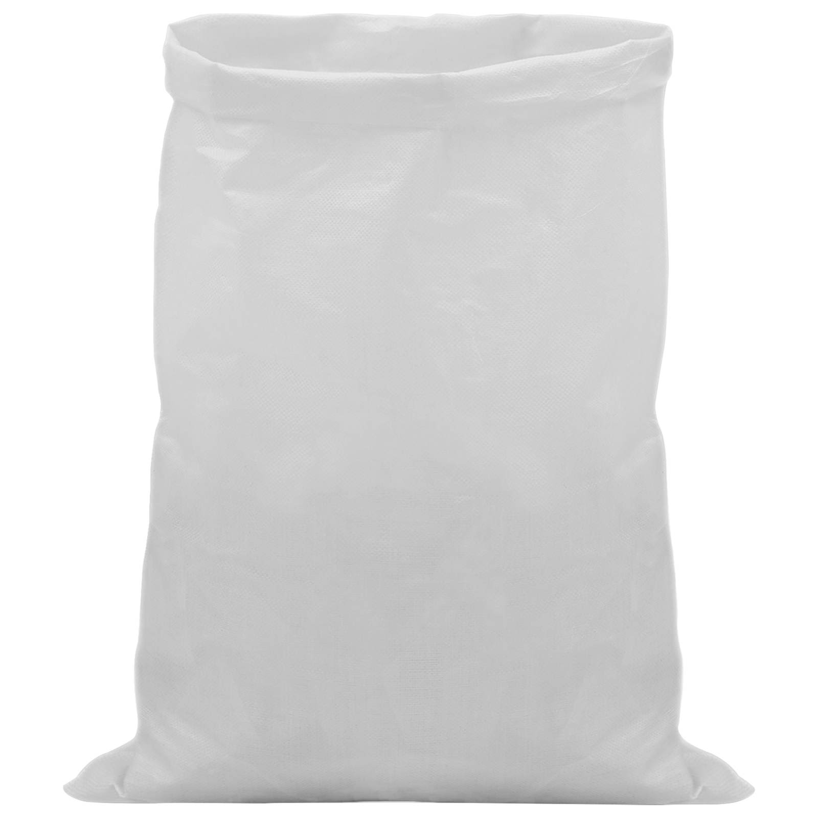 Vevde sække 50 pcs Hvid 60 x 100 cm PP
