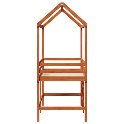 Hemsengramme VoksBrun 90 x 190 cm Massivt fyrretræ