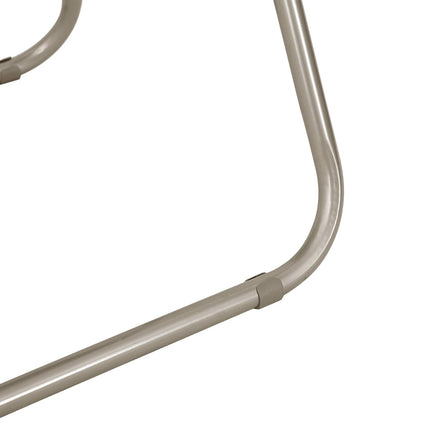 Sammenklappelig stol 8 pcs Sandfarvet 48 x 43,5 x 81 cm