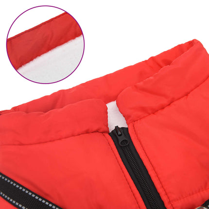 Hundejakke Rød L44 Fleece og polyester