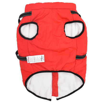 Hundejakke Rød L52 Fleece og polyester