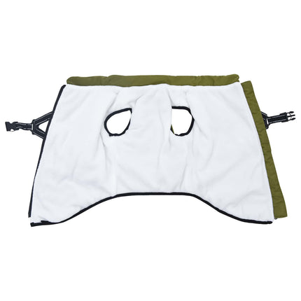 Hundejakke Army Grøn L52 Fleece og polyester
