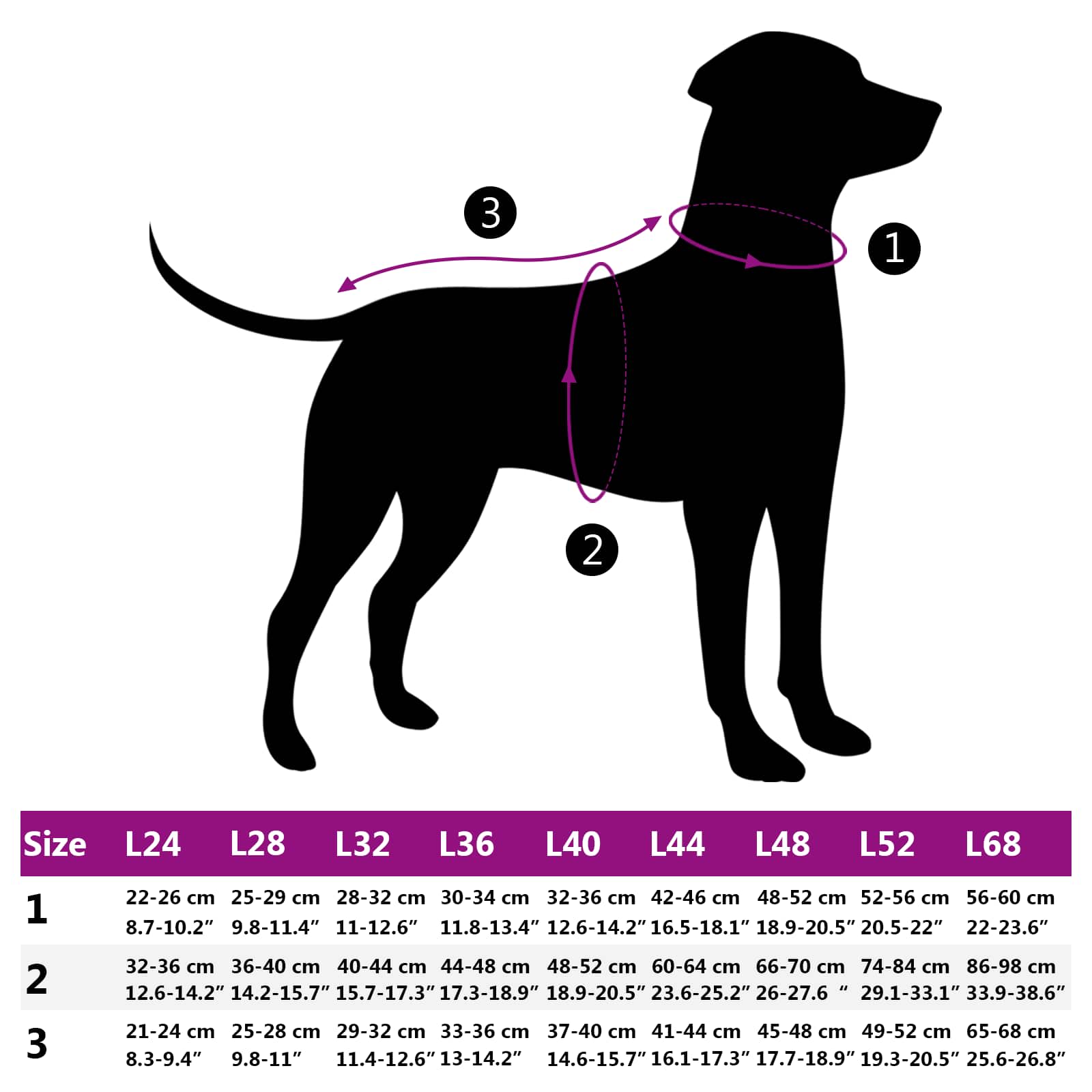 Hundejakke Lilla L48 Fleece og polyester