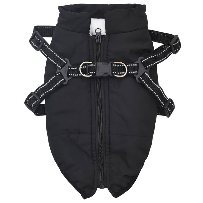 Hundejakke Sort L24 Fleece og polyester