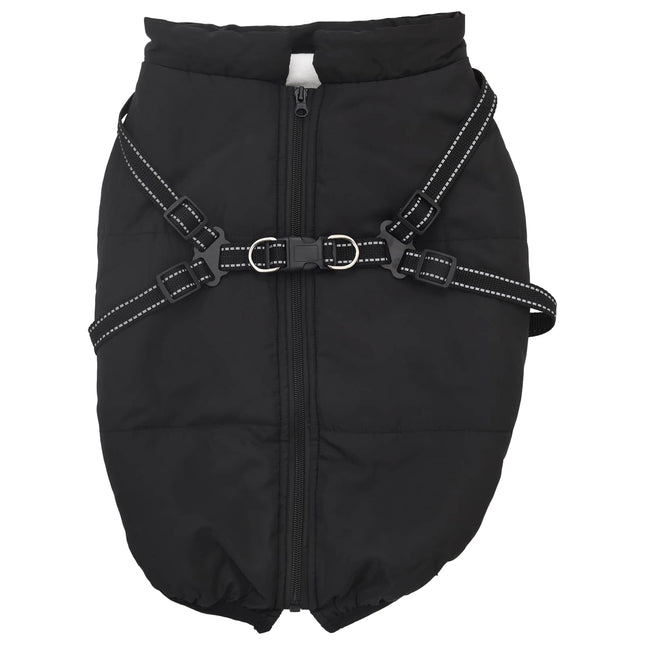 Hundejakke Sort L52 Fleece og polyester