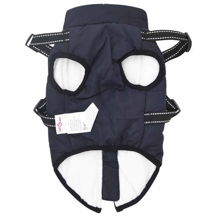 Hundejakke Mørkeblå L28 Fleece og polyester