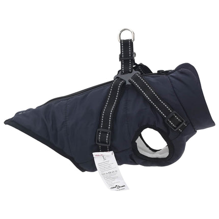 Hundejakke Mørkeblå L28 Fleece og polyester