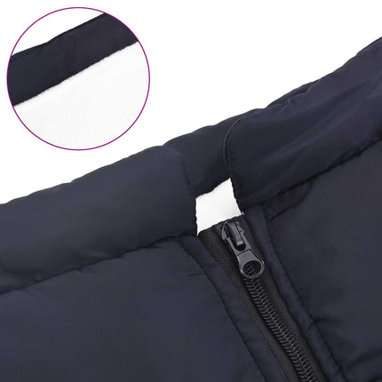 Hundejakke Mørkeblå L52 Fleece og polyester