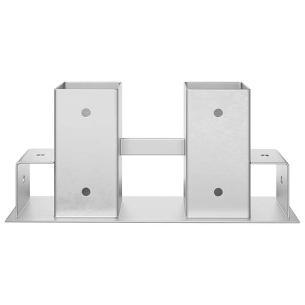 Brænde stakkehjælp 12 pcs Sølv 34 x 10 x 15 cm Stål
