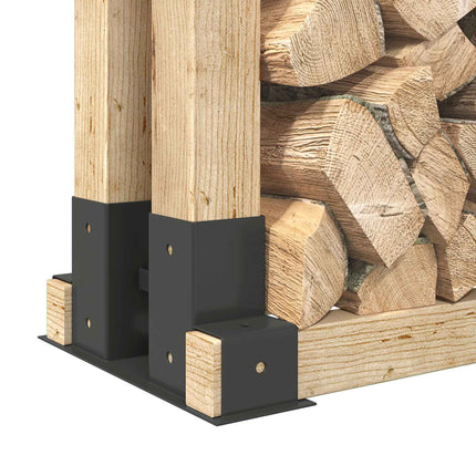 Brænde stakkehjælp 2 pcs Antracit 34 x 10 x 15 cm Stål