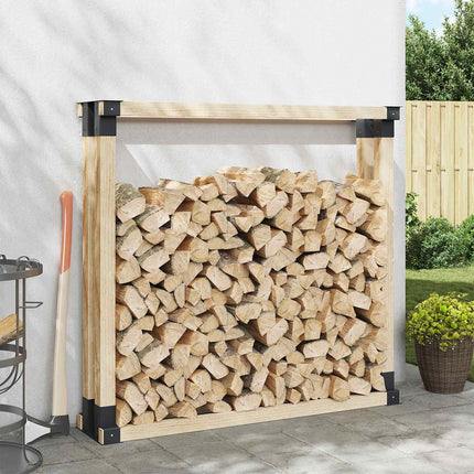 Brænde stakkehjælp 4 pcs Antracit 34 x 10 x 15 cm Stål