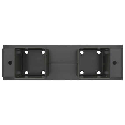 Brænde stakkehjælp 12 pcs Antracit 34 x 10 x 15 cm Stål