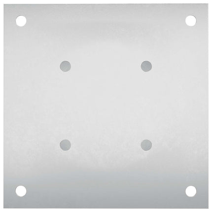 Rund Jordankre 4 pcs Sølv 18 x 18 x 15 cm Metal