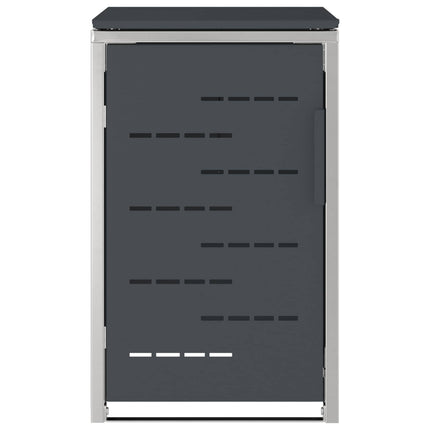 Skraldespand opbevaring for 1 Bin 240L Antracit