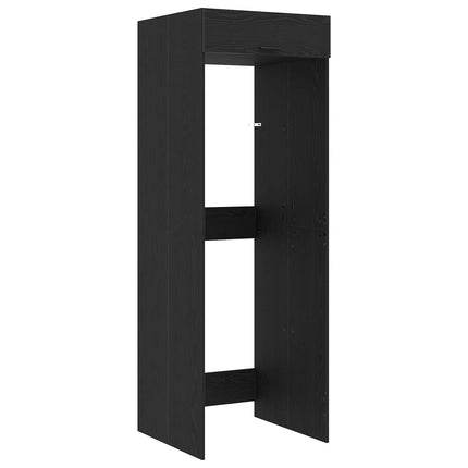 Vaskemaskine Skab Sort eg 67,5 x 68 x 200 cm Konstrueret træ