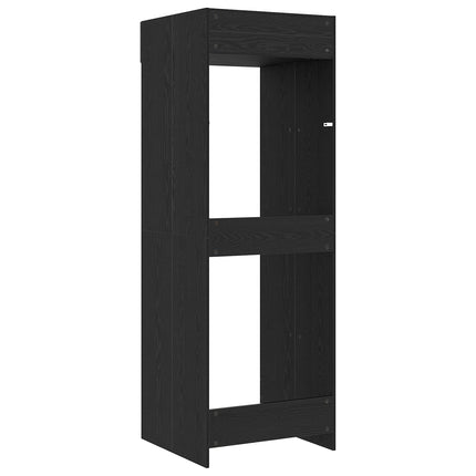 Vaskemaskine Skab Sort eg 67,5 x 68 x 200 cm Konstrueret træ