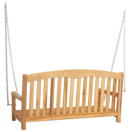 Gyng Bænk 114 x 61 x 61,5 cm Massiv Teaktræ Naturfarvet