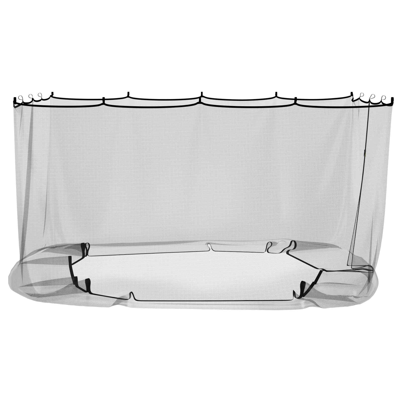 Myggenet til pavillon 220 mesh Sort 4 x 3 x 2 cm Polyester