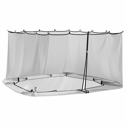 Myggenet til pavillon 220 mesh Sort 4,5 x 3 x 2 m Polyester
