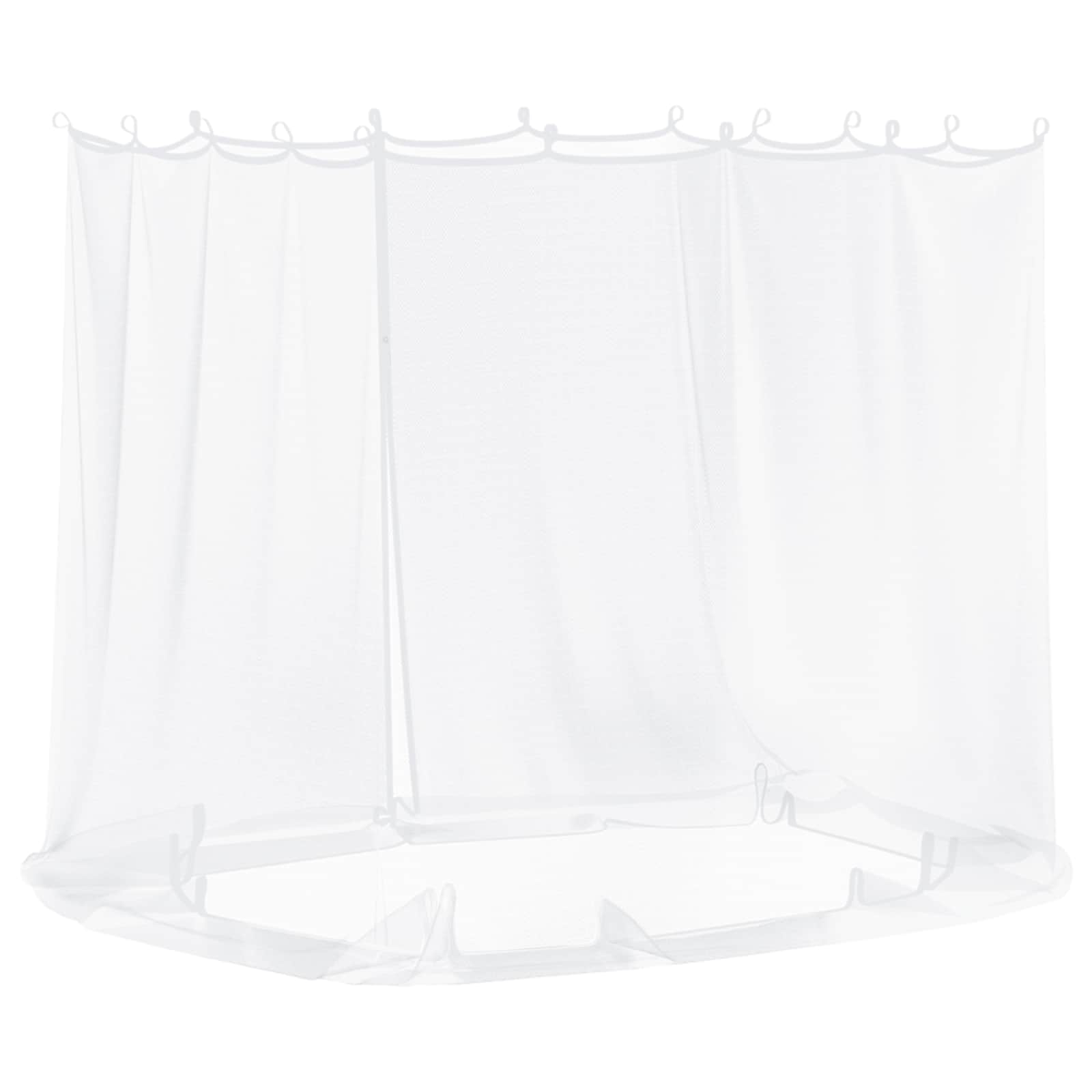 Myggenet til pavillon 220 mesh Hvid 2 x 2 x 2 m Polyester