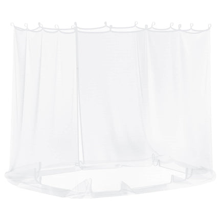 Myggenet til pavillon 220 mesh Hvid 2 x 2 x 2 m Polyester